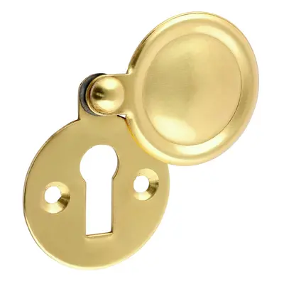 Timco Pair Of Traditional Pattern Escutcheon - Polished Brass TIMpac 1 200484P