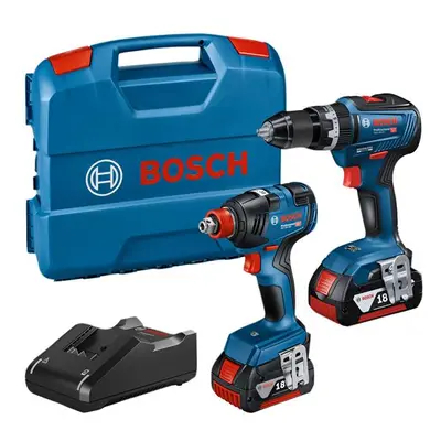 Bosch 06019J2271 Professional Twin Pack 18V 2 X 4.0Ah Li-Ion