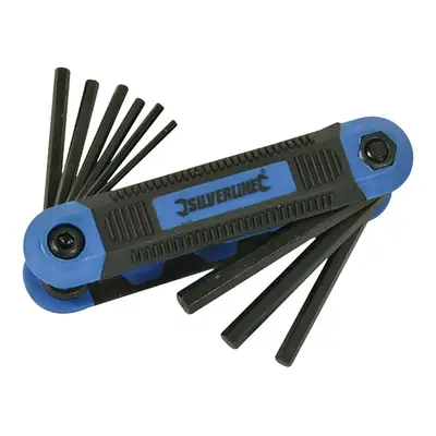 Silverline 763580 Hex Key Imperial Expert Tool 9Pce 5/64in - 1/4in Each 1