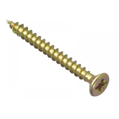 Forgefix MPS4545Y Multi-Purpose Pozi Compatible Screw Csk St Zyp 4.5 X 45Mm Box 200