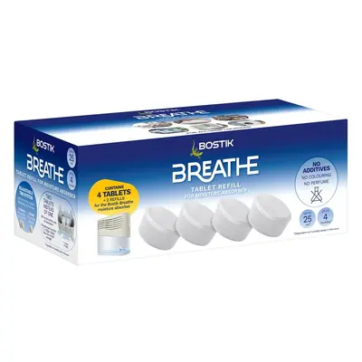 Bostik 30624758 Breathe Refill Tabs (Pack 4)