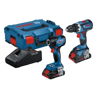 Bosch 06019J0170 Professional Twin Pack 18V 2 X 4.0Ah Procore18V Li-Ion