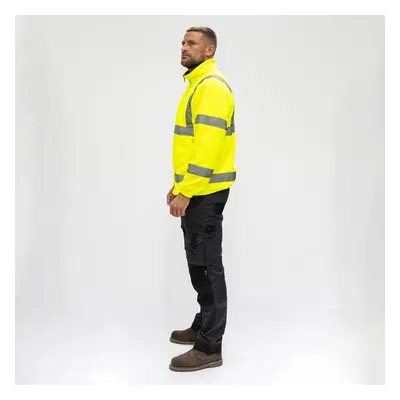 Timco Hi-Visibility Fleece Jacket - Yellow Bag 1 HVFJXL