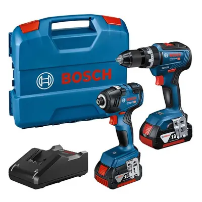 Bosch 06019J2171 Professional Twin Pack 18V 2 X 4.0Ah Li-Ion