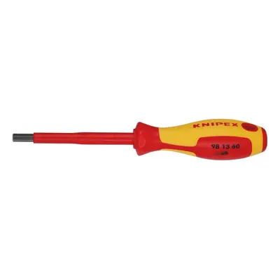 Knipex 98 13 60 Vde Insulated Hexagon Screwdriver 6.0 X 75Mm each 1 18779