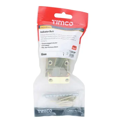 Timco Indicator Bolt - Electro Brass TIMpac 1 200112P