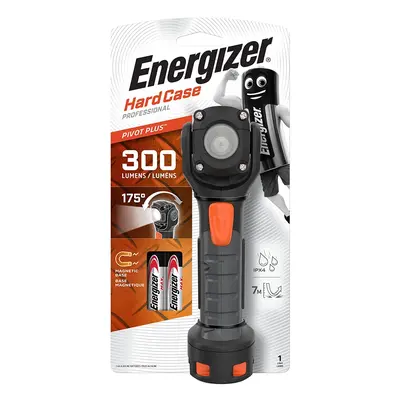 Energizer ® Led Professional Hardcase Handheld Torch - 300 Lumen Backing Card 1 ENR423792