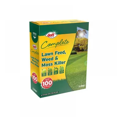 Doff F-LM-C20-DOF Complete Lawn Feed Weed & Moss Killer 3.2Kg