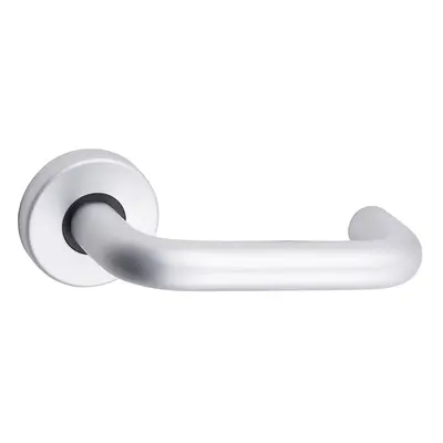 Timco Contractors Lever On Rose Handles - Satin Anodised Aluminium Blister Pack 1 200515