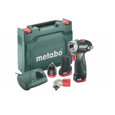 Metabo 601749590 Powermaxx Bs Bl Q Brushless Drill/Screwdriver 12V 2 X 2.0Ah Li-Ion