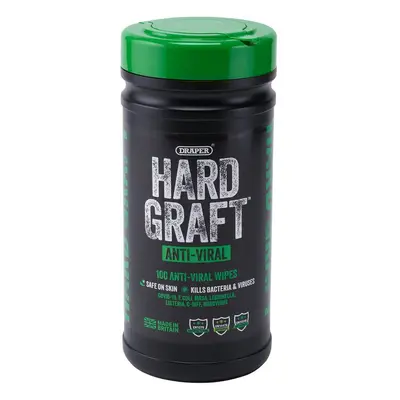 Hard Graft Draper Hard Graft Anti-Viral Wipes (Tub Of 100) tub 1 12437