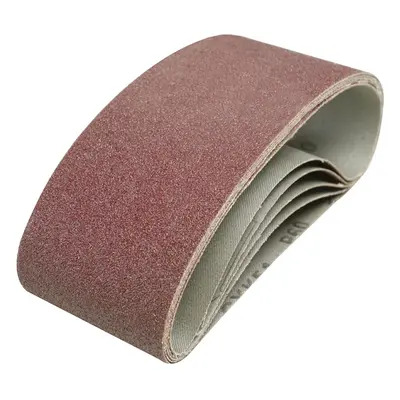 Silverline 185706 Sanding Belts 75 X 457Mm 5Pk 60 Grit Each 5