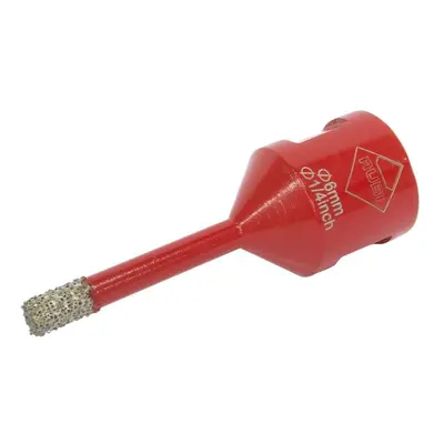 Rubi Tiling Tools 05988 Dry Cut Diamond Drill Bit 6Mm