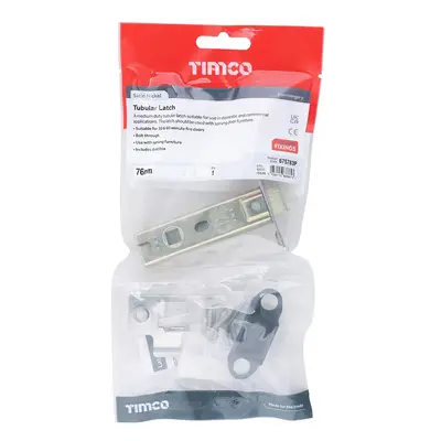 Timco Tubular Latch - Satin Nickel TIMbag 1 675783P