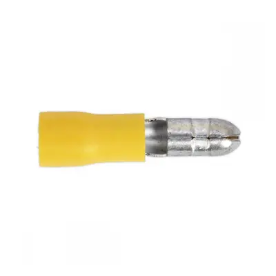 Sealey YT21 Bullet Terminal Ø5Mm Yellow Pack Of 100