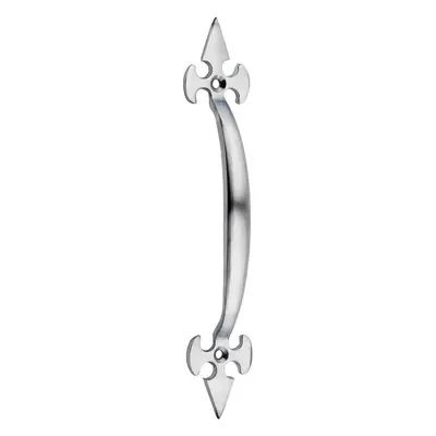 Timco Fleur De Lys Pull Handle - Satin Chrome TIMpac 1 200062P