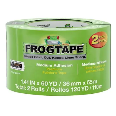 Shurtape 242868 Frogtape® Multi-Surface Masking Tape 36Mm X 55M (2 Pack)