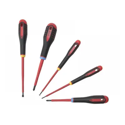 Bahco BE-9882S Be-9882S Ergo™ Vde Insulated Screwdriver Set 5 Piece