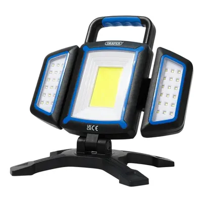 Draper Cob Smd Rechargeable Work Light And Powerbank 18W 2000 Lumens Usb-C Cable Supplied Pk 1 2