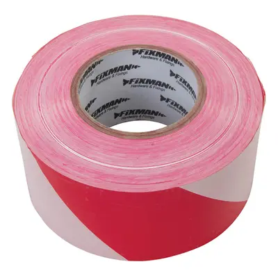 Fixman 194216 Barrier Tape 70Mm X 500M Red/White Each 1