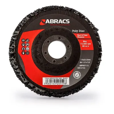 Abracs Abpoly115 Poly Disc For Rust & Paint Removal 115Mm