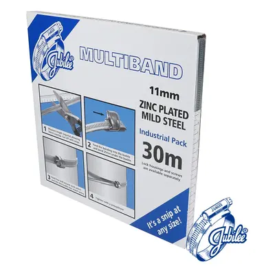 Jubilee JUBMB1702 Multiband Mild Steel Banding - Mb1702 11Mm X 30M Box 1