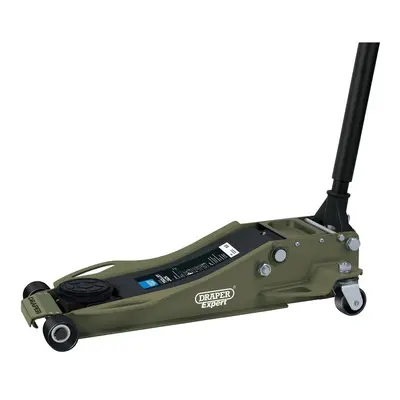 Draper Expert Professional Low Profile Fast Lift Garage Trolley Jack 3 Tonne Green each 1 23817