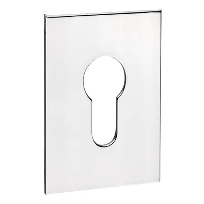 Timco Euro Profile Self-Adhesive Escutcheon - Oblong - Polished Stainless Steel Bag 1 200546