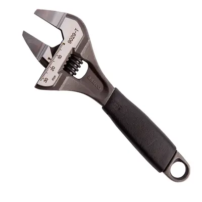 Bahco 9029-T Adjustable Wrench 6In / 153Mm - 32Mm Extra Wide Slim Jaw Capacity