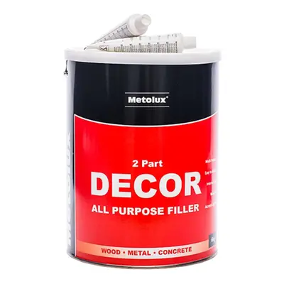 Metolux 65428 2 Part Decor All Purpose Filler - Light Grey 6Kg Tin 1