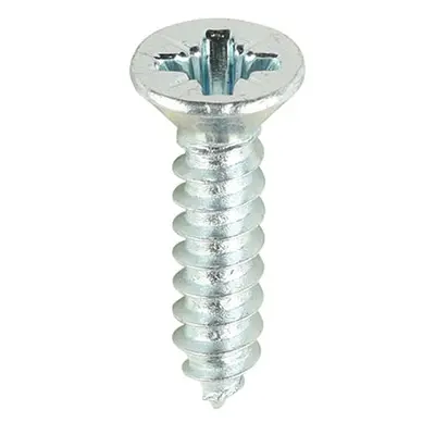 Timco Metal Tapping Screws - Pz - Countersunk - Self-Tapping - Zinc Box 200 00658CCAZS