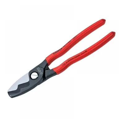 Knipex 95 11 200 SB Cable Shears With Twin Cutting Edge Pvc Grip 200Mm