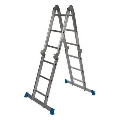 Silverline 953474 Multipurpose Ladder With Platform 3.6M 12-Tread Each 1