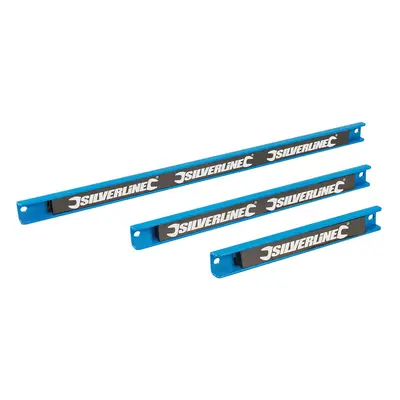 Silverline 633950 Magnetic Tool Rack Set 3Pce 200 300 & 460Mm Each 1