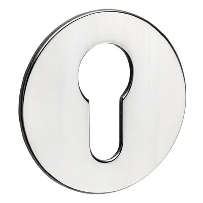 Timco Euro Profile Self-Adhesive Escutcheon - Round - Polished Stainless Steel Bag 1 200116