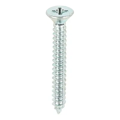 Timco Metal Tapping Screws - Pz - Countersunk - Self-Tapping - Zinc Box 200 10112CCAZS