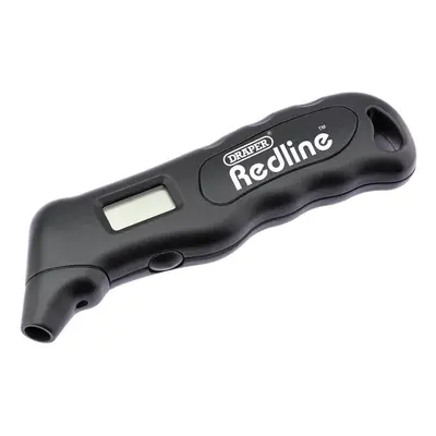 Redline 68474 Draper Redline Digital Tyre Pressure Gauge 0 - 100Psi each