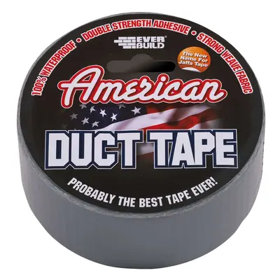 Everbuild American Duct Tape Silver 50Mm 25Mtr