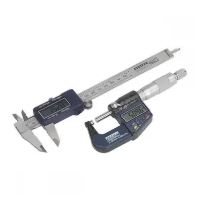 Sealey AK9637D Digital Measuring Set 2Pc