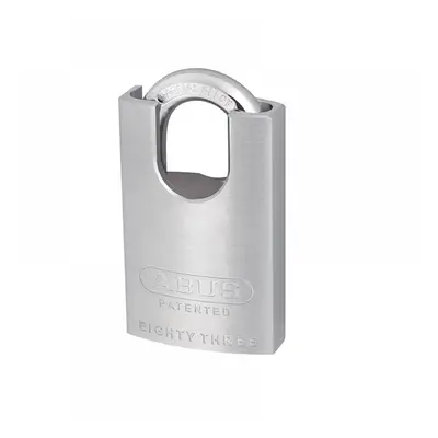 Abus Mechanical 53928 83/50Mm Chrome Plated Brass Padlock Hardened Closed Shackle