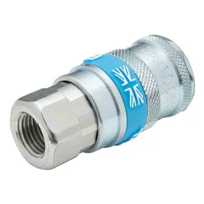 Draper 1/4in Bsp Taper Female Thread Vertex Air Coupling (Sold Loose) 51384