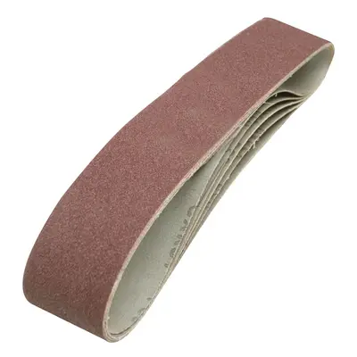 Silverline 463484 Sanding Belts 50 X 686Mm 5Pk 80 Grit Each 5