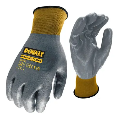 Dewalt Dpg35L Eu Fully Dipped Water-Resistant Work Gloves (Large)