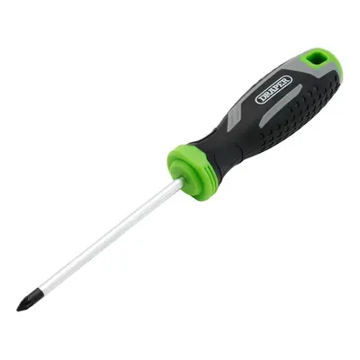 Draper Pozi Soft Grip Screwdriver Pz1 X 100Mm Pk 1 13370