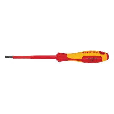 Knipex 98 20 40 Vde Insulated Slotted Screwdriver 4.0 X 100Mm each 1 18791