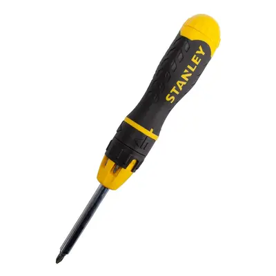 Stanley 0-68-010 Multibit Ratchet Screwdriver + 10 Bits