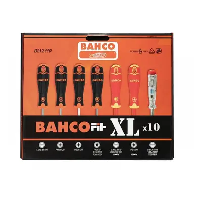 Bahco B219.110 B219.110 Bahcofit Xl Screwdriver Set 10 Piece