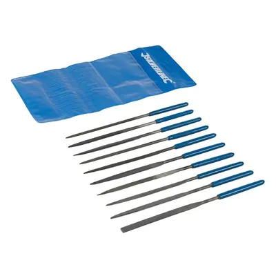 Silverline MS100 Needle File Set 10Pce 10Pce Each 1