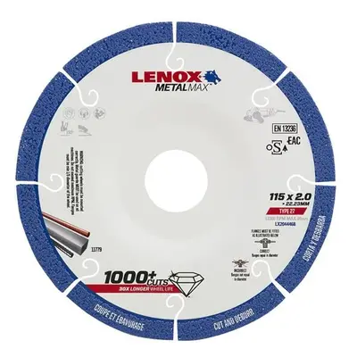 Lenox LX2044468 Metalmax™ Diamond Blade 115 X 2.0 X 22.23Mm