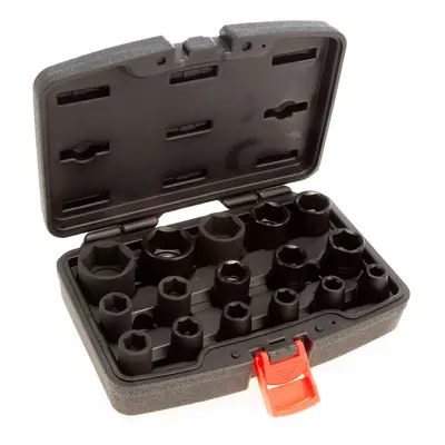 Sealey Ak5624M Metric Impact Socket Set 1/2In Square Drive (16 Piece) SEA-AK5624M